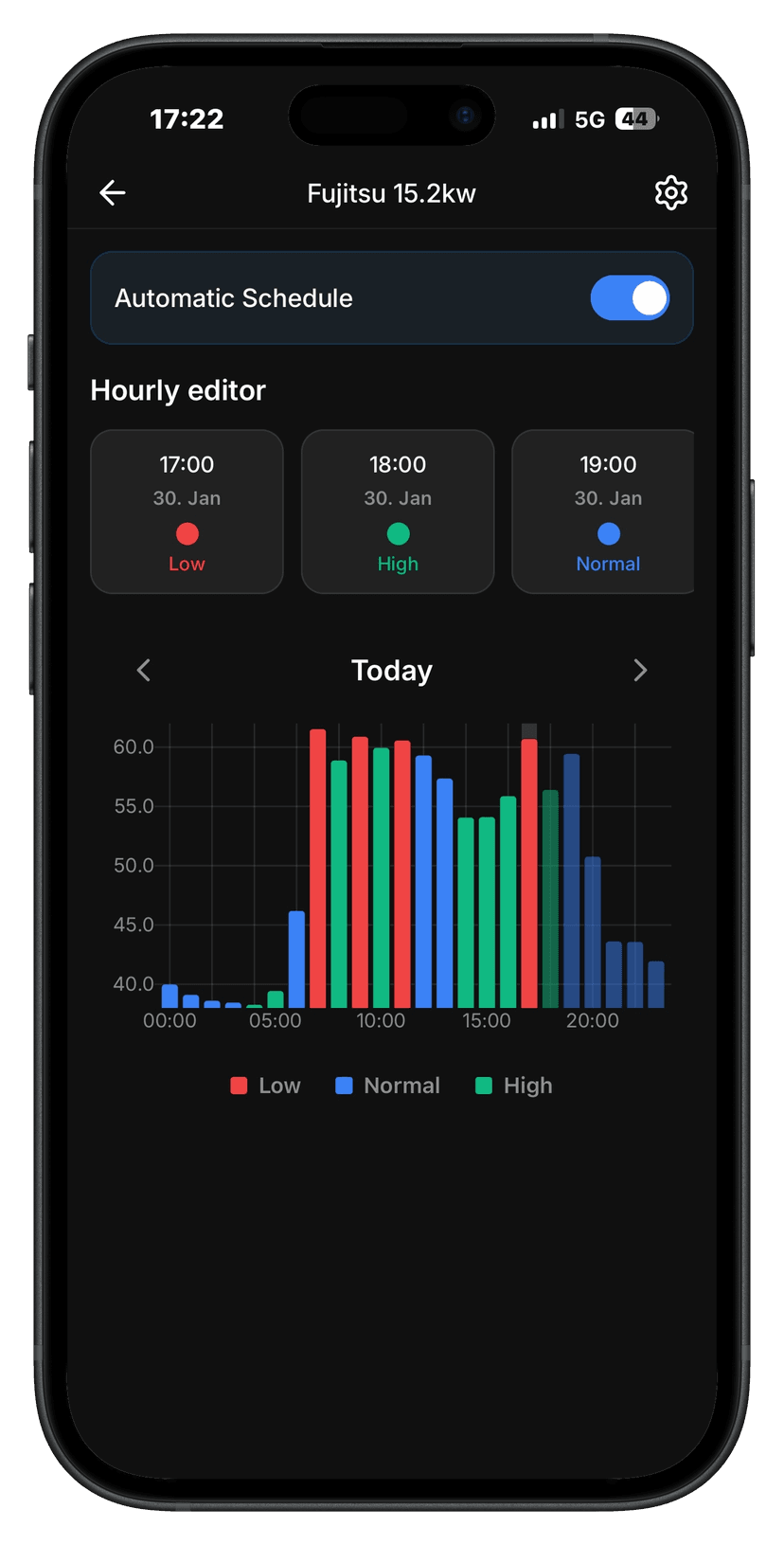 Voltoni rakenduse kasutajaliides